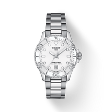 Load image into Gallery viewer, Tissot Seastar 1000 Lady White Dial Silver Steel Strap Unisex Watch - T120.210.11.011.00