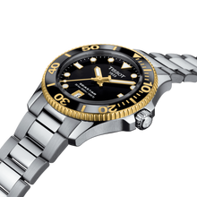 Load image into Gallery viewer, Tissot Seastar 1000 Powermatic 80 Black Dial Two Tone Steel Strap Watch For Men - T120.407.22.051.00