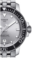 Load image into Gallery viewer, Tissot Seastar 1000 Powermatic 80 Silver Dial Silver Steel Strap Watch For Men - T120.407.11.031.00