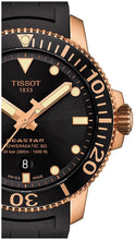 Load image into Gallery viewer, Tissot Seastar 1000 Powermatic 80 Black Dial Black Rubber Strap Watch for Men - T120.407.37.051.01