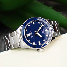 Load image into Gallery viewer, Tissot Seastar 1000 Blue Dial Silver Steel Strap Watch For Men - T120.410.11.041.00