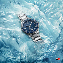Load image into Gallery viewer, Tissot Seastar 1000 Blue Dial Silver Steel Strap Watch For Men - T120.410.11.041.00