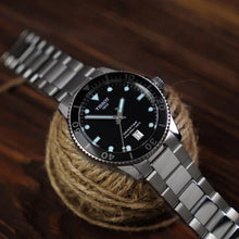 Load image into Gallery viewer, Tissot Seastar 1000 Black Dial Silver Steel Strap Watch For Men - T120.410.11.051.00
