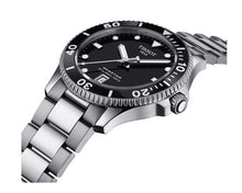 Load image into Gallery viewer, Tissot Seastar 1000 Black Dial Silver Steel Strap Watch For Men - T120.410.11.051.00