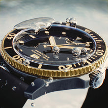 Load image into Gallery viewer, Tissot Seastar 1000 Black Dial Black Rubber Strap Watch For Men - T120.410.27.051.00