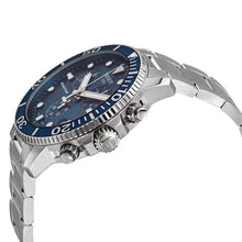 Load image into Gallery viewer, Tissot Seastar 1000 Chronograph Blue Dial Silver Steel Strap Watch For Men - T120.417.11.041.00