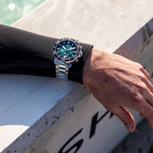 Load image into Gallery viewer, Tissot Seastar 1000 Chronograph Green Dial Silver Steel Strap Watch For Men - T120.417.11.091.01