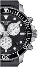 Load image into Gallery viewer, Tissot Seastar 1000 Chronograph Black Dial Black Rubber Strap Watch For Men - T120.417.17.051.00