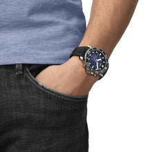 Load image into Gallery viewer, Tissot Seastar 1000 Chronograph Black Dial Black Rubber Strap Watch For Men - T120.417.17.051.02
