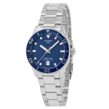 Load image into Gallery viewer, Tissot Seastar 1000 Blue Dial Silver Steel Strap Watch For Men - T120.410.11.041.00