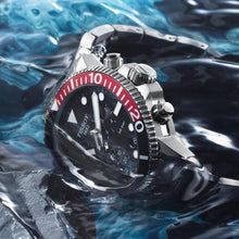 Load image into Gallery viewer, Tissot Seastar 1000 Chronograph Black Dial Silver Steel Strap Watch For Men - T120.417.11.051.01