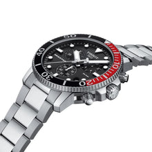 Load image into Gallery viewer, Tissot Seastar 1000 Chronograph Black Dial Silver Steel Strap Watch For Men - T120.417.11.051.01