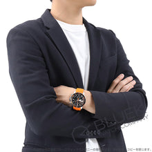 Load image into Gallery viewer, Tissot Seastar 1000 Chronograph Black Dial Orange Rubber Strap Watch For Men - T120.417.17.051.01