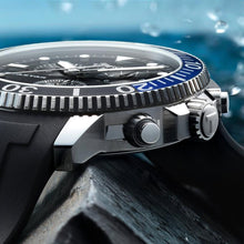 Load image into Gallery viewer, Tissot Seastar 1000 Chronograph Black Dial Black Rubber Strap Watch For Men - T120.417.17.051.02