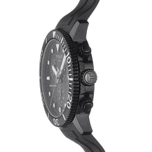 Load image into Gallery viewer, Tissot Seastar 1000 Chronograph Black Dial Black Rubber Strap Watch For Men - T120.417.37.051.02