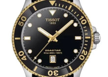 Load image into Gallery viewer, Tissot Seastar 1000 Black Dial Black Rubber Strap Watch For Men - T120.410.27.051.00