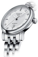 Load image into Gallery viewer, Tissot Carson Premium Automatic Lady Diamonds Silver Dial Silver Steel Strap Watch for Women - T122.207.11.036.00