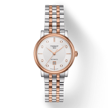 Load image into Gallery viewer, Tissot T Classic Carson Premium Diamonds White Dial Two Tone Steel Strap Watch for Women - T122.207.22.036.00