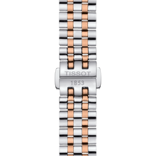 Load image into Gallery viewer, Tissot T Classic Carson Premium Diamonds White Dial Two Tone Steel Strap Watch for Women - T122.207.22.036.00