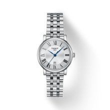 Load image into Gallery viewer, Tissot Carson Premium Lady Silver Dial Silver Steel Strap Watch For Women - T122.210.11.033.00
