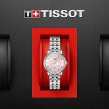 Load image into Gallery viewer, Tissot T Classic Carson Premium Pink Dial Silver Steel Strap Watch for Women - T122.210.11.159.00