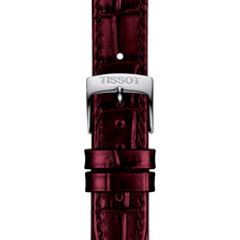 Load image into Gallery viewer, Tissot Carson Premium Lady Maroon Dial Maroon Leather Strap Watch For Women - T122.210.16.373.00