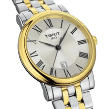 Load image into Gallery viewer, Tissot T Classic Carson Lady Premium Silver Dial Two Tone Steel Strap Watch For Women - T122.210.22.033.00