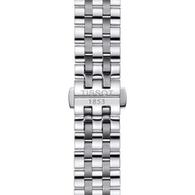 Load image into Gallery viewer, Tissot T Classic Carson Premium Powermatic 80 Black Dial Silver Steel Strap Watch For Men - T122.407.11.051.00