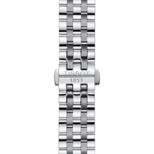 Load image into Gallery viewer, Tissot T Classic Carson Premium Powermatic 80 White Dial Silver Steel Strap Watch For Men - T122.407.11.031.00