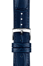 Load image into Gallery viewer, Tissot Carson Premium Powermatic 80 Blue Dial Blue Leather Strap Watch For Men - T122.407.16.043.00