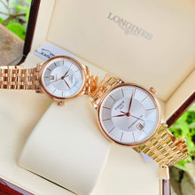 Load image into Gallery viewer, Tissot T Classic Carson Premium Automatic White Dial Rose Gold Steel Strap Watch for Men - T122.407.33.031.00