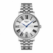 Load image into Gallery viewer, Tissot Carson Premium Silver Dial Silver Steel Strap Watch for Men - T122.417.11.033.00