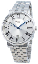 Load image into Gallery viewer, Tissot Carson Premium Silver Dial Silver Steel Strap Watch for Men - T122.417.11.033.00