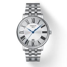 Load image into Gallery viewer, Tissot Carson Premium Silver Dial Silver Steel Strap Watch For Men - T122.410.11.033.00