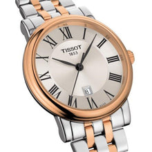 Load image into Gallery viewer, Tissot T Classic Carson Premium Silver Dial Two Tone Steel Strap Watch For Men - T122.410.22.033.00
