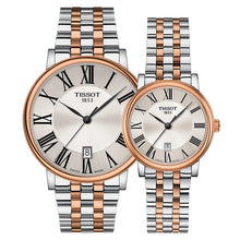 Load image into Gallery viewer, Tissot Carson Premium Lady Silver Dial Two Tone Steel Strap Watch For Women - T122.210.22.033.01