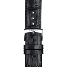 Load image into Gallery viewer, Tissot Carson Premium Chronograph Black Dial Black Leather Strap Watch For Men - T122.417.16.051.00