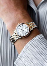 Load image into Gallery viewer, Tissot Carson Premium Powermatic 80 Silver Dial Two Tone Steel Strap Watch For Men - T122.407.22.033.00