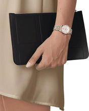 Load image into Gallery viewer, Tissot T Classic Carson Premium Diamonds White Dial Two Tone Steel Strap Watch for Women - T122.207.22.036.00