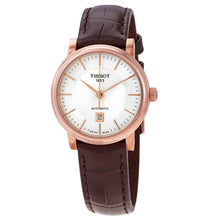Load image into Gallery viewer, Tissot T Classic Carson Premium White Dial Brown Leather Strap Watch for Women - T122.207.36.031.00