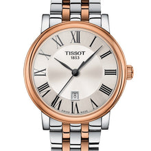Load image into Gallery viewer, Tissot Carson Premium White Dial Two Tone Steel Strap Watch For Men - T122.410.22.033.00