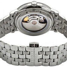 Load image into Gallery viewer, Tissot T Classic Carson Premium Powermatic 80 Black Dial Silver Steel Strap Watch For Men - T122.407.11.051.00
