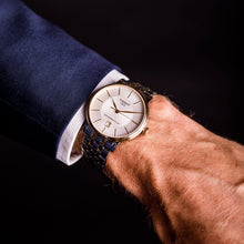 Load image into Gallery viewer, Tissot Carson Premium Powermatic 80 White Dial Two Tone Steel Strap Watch For Men - T122.407.22.031.00