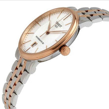 Load image into Gallery viewer, Tissot Carson Premium Powermatic 80 White Dial Two Tone Steel Strap Watch For Men - T122.407.22.031.01