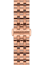 Load image into Gallery viewer, Tissot T Classic Carson Premium Automatic White Dial Rose Gold Steel Strap Watch for Men - T122.407.33.031.00