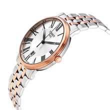 Load image into Gallery viewer, Tissot Carson Premium White Dial Two Tone Steel Strap Watch For Men - T122.410.22.033.00