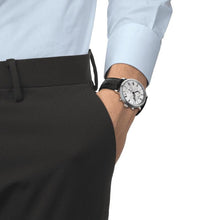 Load image into Gallery viewer, Tissot Carson Premium Chronograph Silver Dial Black Leather Strap Watch For Men - T122.417.16.033.00