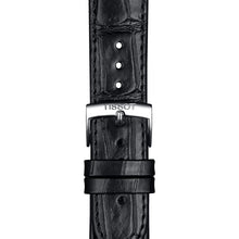 Load image into Gallery viewer, Tissot Carson Premium Chronograph Silver Dial Black Leather Strap Watch For Men - T122.417.16.033.00