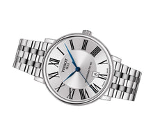 Load image into Gallery viewer, Tissot Carson Premium Lady Silver Dial Silver Steel Strap Watch For Women - T122.210.11.033.00