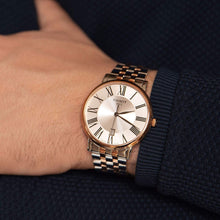 Load image into Gallery viewer, Tissot Carson Premium White Dial Two Tone Steel Strap Watch For Men - T122.410.22.033.00
